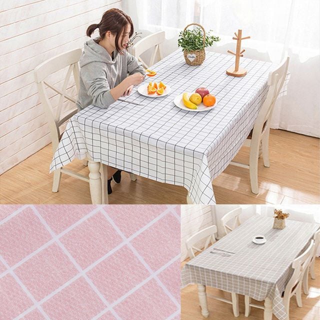 식탁보 감성 테이블보 파스텔 탁자커버 식탁보호커버 137x90