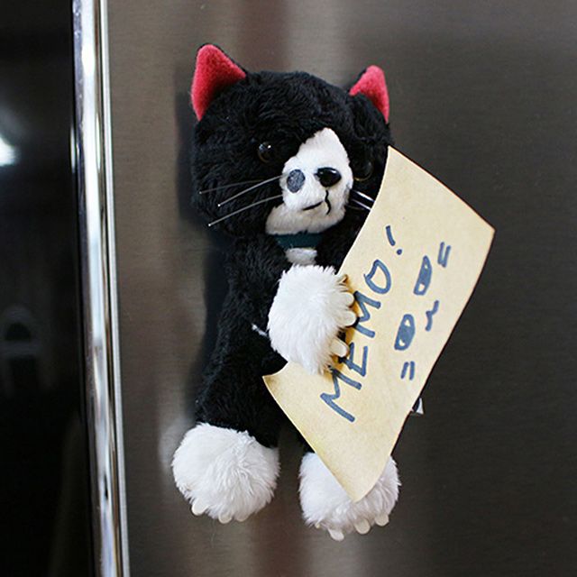 스크래치 마그넷 마스코트인형 속스 13cm 자석 부착