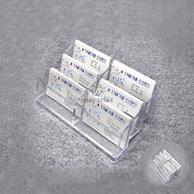 명함분류케이스 명합집 6단꽂이 215x125x60mm