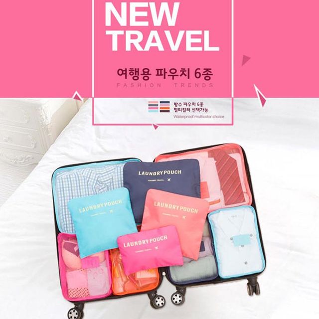여행용 파우치 6p 세트, 주방 채칼 필러 보관 케이스