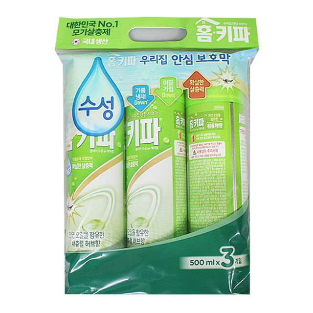 샤인빈 홈키파 허브향 에어졸(500ml_3개입)