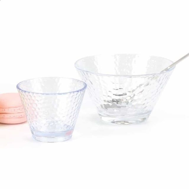투명 빙수 그릇 화채볼, 디저트 아이스크림컵