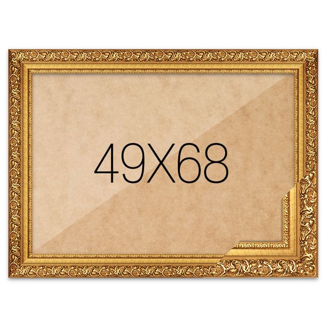 퍼즐액자 49x68 프리미엄 골드