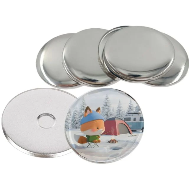 자석 핀버튼 키링 메탈 원형 DIY 제작 58MM 100개