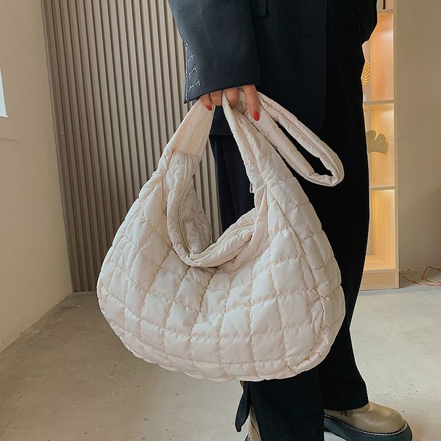 패딩 누빔 가방 토트백 숄더백 여성가방 퀼팅백 면가방