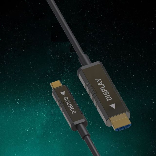 USB 변환 광케이블 TYPE 30m 케이블 리피터 3.1 C