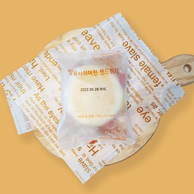 DM 비바푸드 베이크 잉글리쉬머핀샌드위치120g