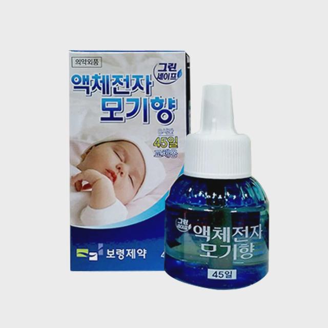 전자모기향 무향 리필액, 그린세이프 액체 모기향 교체용