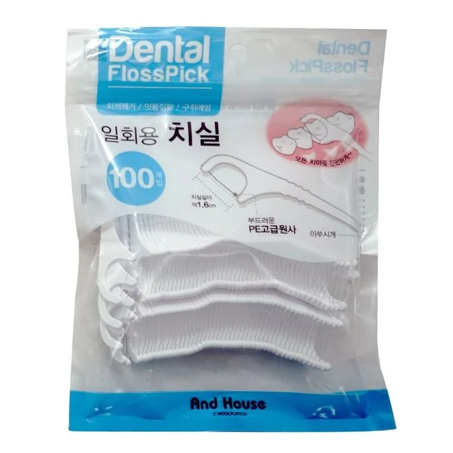 플라스틱 이쑤시개 100개입, 구강 위생 관리용품