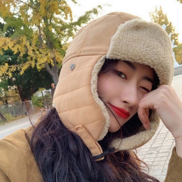 겨울 귀달이모자 히터 군밤모자 방한 귀보호