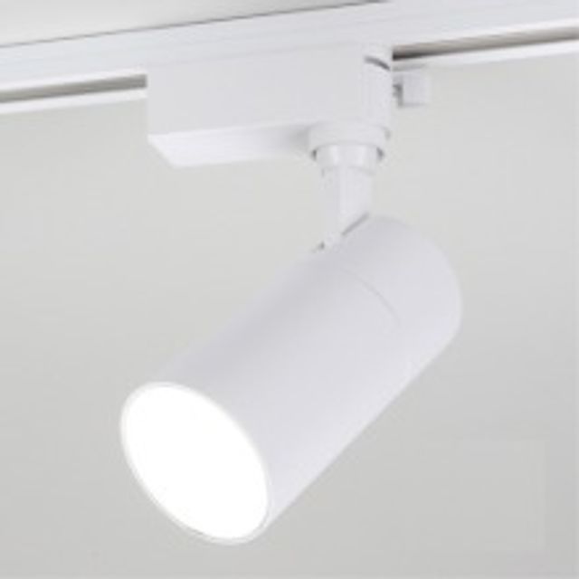 LED 일체형 COB 스포트 레일조명 20W 화이트 주백색 플리커프리 비츠온