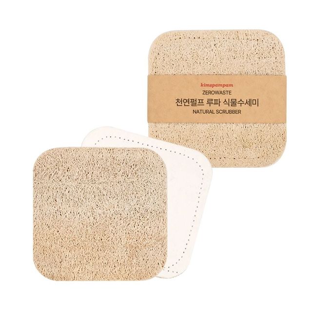 루파 수세미 선물용, 친환경 주방 세정 수세미