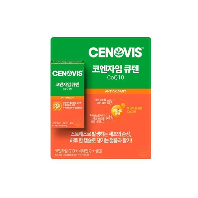 Cenovis 코엔자임 큐텐600mg x 90캡슐 코큐텐