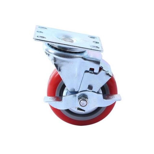 LM5050 BK PUBB 스마토 캐스터경하중용캐스터(회전+브레이크) 1EA LM5050 BK PUBB