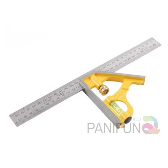 콤비네이션스퀘어 300mm 목공 직각자 45도