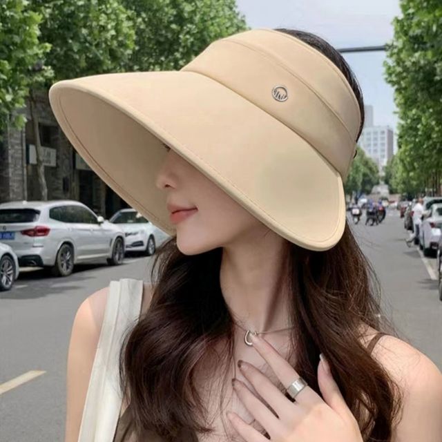 와이드 챙 아이스 바캉스모자 여름 쿨링 썬캡 돌돌이