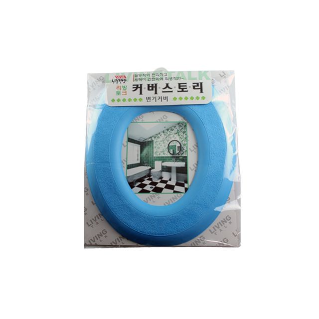 슈마켓 소프트 O형 변기커버 블루