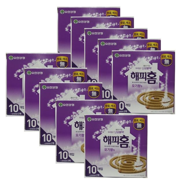 방충용 향 연기 모기퇴치기 100개입