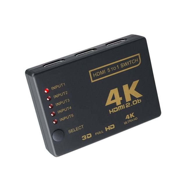 멀티 5입력 HDMI 스위치 고화질 선택기