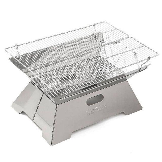 접이식 그릴 화로대 48x34x25cm 백패킹스토브 미니우드스토브 화목난로 캠핑화로 캠핑난로