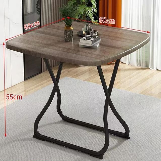 네모 그레이 테이블 접이식 60cm