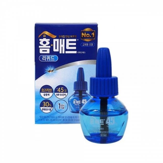 WL 리퀴드 훈증기 전용 모기매트 리필 29ml 45일 모기약