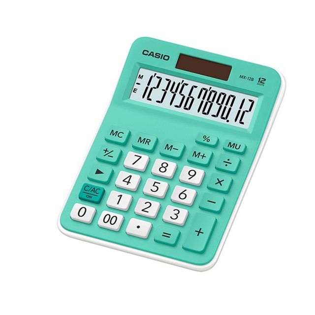 카시오 계산기 MX-12B 그린