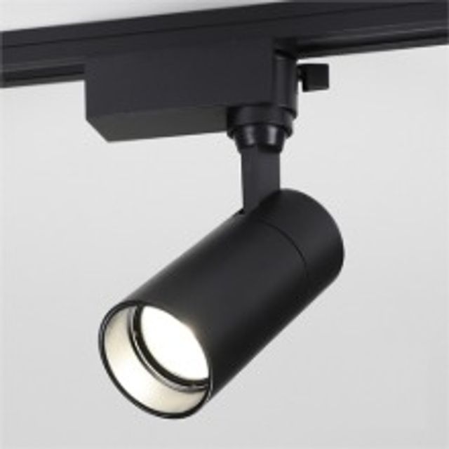 LED 일체형 COB 스포트 레일조명 10W 블랙 주백색 플리커프리 비츠온