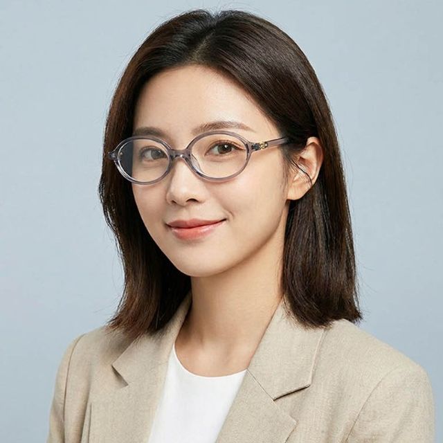 라운드 안경 미니멀 유니섹스 데일리 스타일 아이웨어