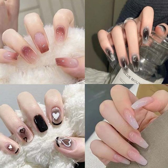 여성 붙이는 스티커 네일아트 네일팁 56종 모음