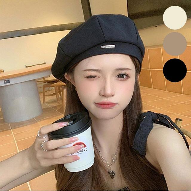 여자 귀여운 팔각 베레모 빵모자 화가모자 헌팅캡