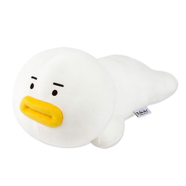 B패밀리 모찌 쿠션 흰 오리 베개 침구 인테리어