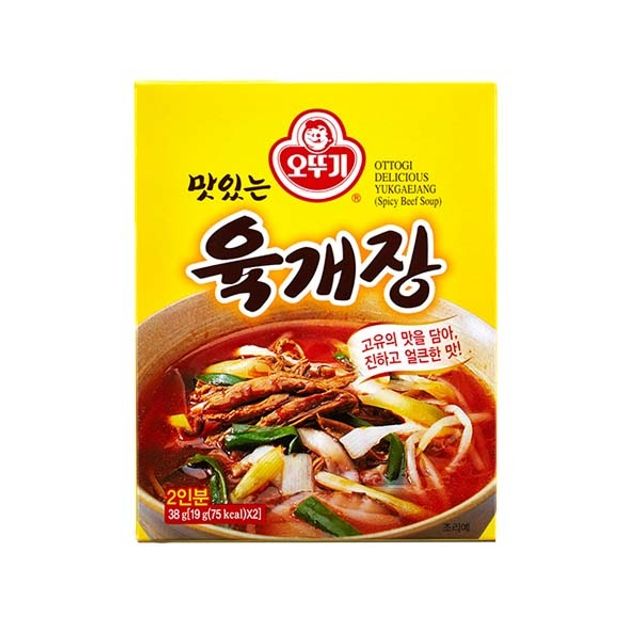 오뚜기 즉석육개장38g(2인분)