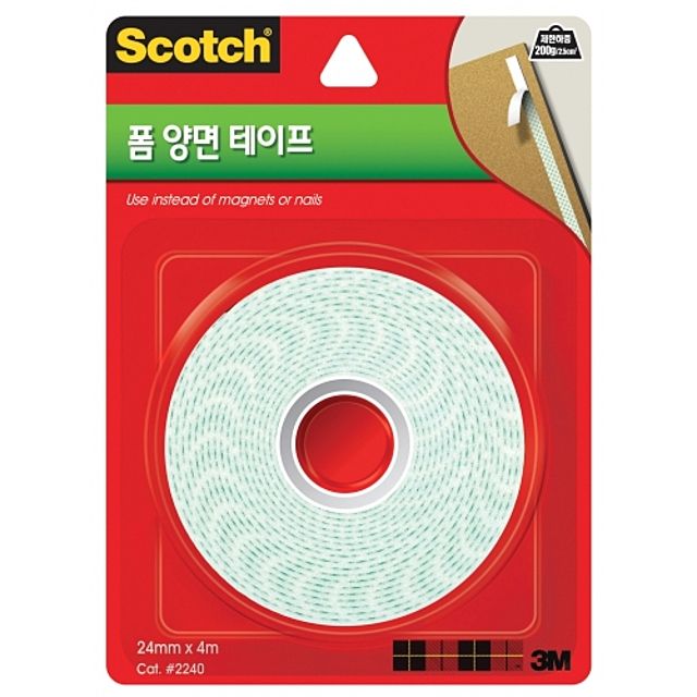 3M 스카치 폼 양면 테이프 2240