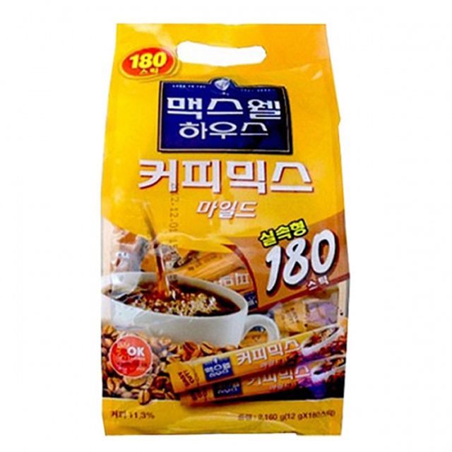 맥스웰 마일드 커피믹스 180Tx4개
