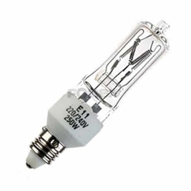 사진조명 할로겐램프 HL220-250 E11 HL252 220V용