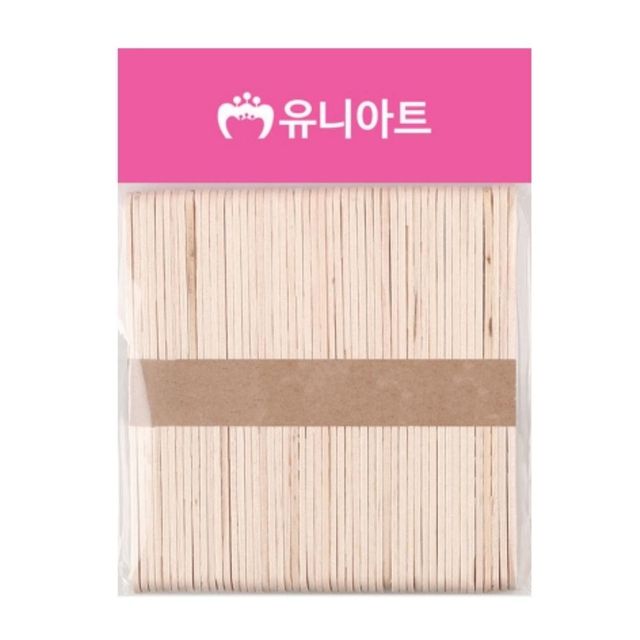 나무막대하드바 소 원목 어린이입체만들기 아이스크림막대 나무스틱