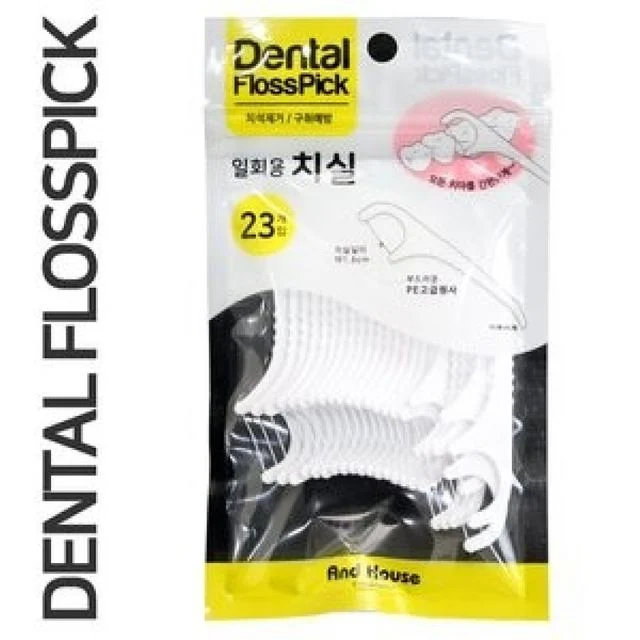 치아 사이 청결용 일회용 치실 구강 케어 구취 제거 치석 관리 휴대용