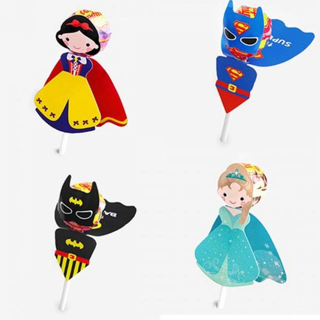 막대사탕페이퍼 캔디페이퍼 페이퍼 사탕 포장지 막대 캔디 토끼 1장 6p