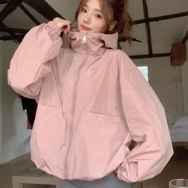 바람막이 자켓 점퍼 여성 집업