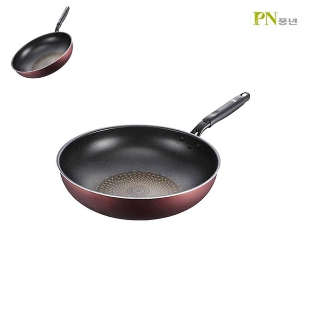 PN풍년 샤르텐 프리노 대용량 궁중팬 34cm 대형궁중팬 업소용대형웍 볶음팬 업소용웍