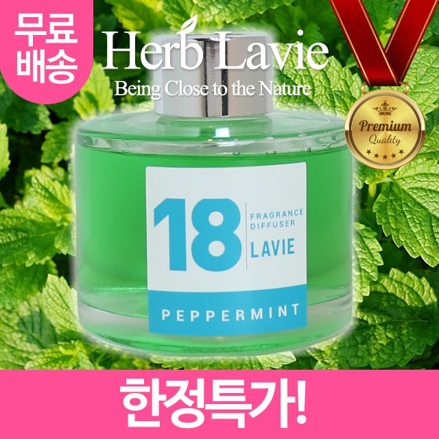라비에 허브타임 가정용 실내용 페퍼민트