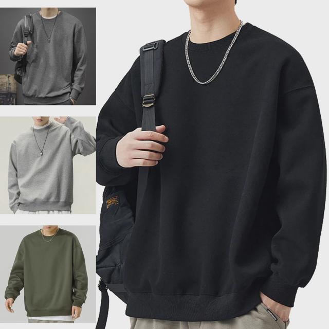 도톰 기모 맨투맨 남녀공용 겨울 오버핏 티셔츠