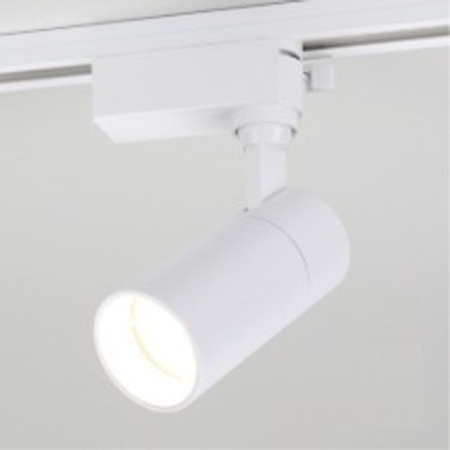 LED 일체형 COB 스포트 레일조명 10W 화이트 전구색 플리커프리 비츠온