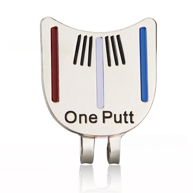 one putt 볼마커 볼마크 골프 클립 자석 모자