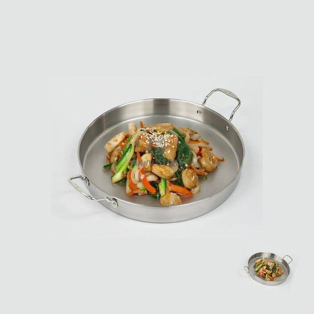 사각후라이팬 사각볶음팬 인덕션겸용 닭갈비팬 볶음팬 40cm
