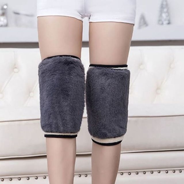 찍찍이 레그워머 인조 토끼털 양털 다리 무릎 워머 다리워머 무릎워머