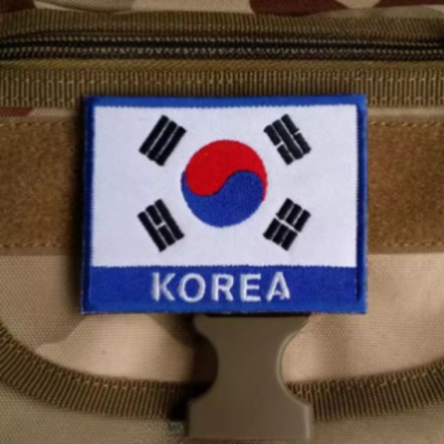 스포츠 와펜 국기 스티커 유니폼