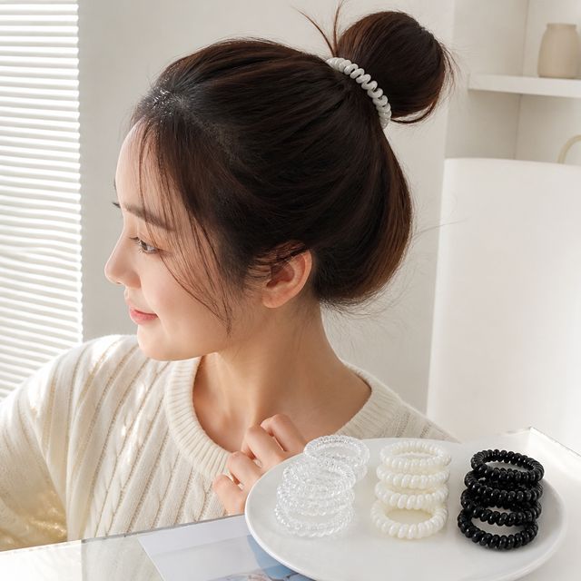 헤어밴드 데일리 머리끈 헤어액세서리 올림머리 6개세트