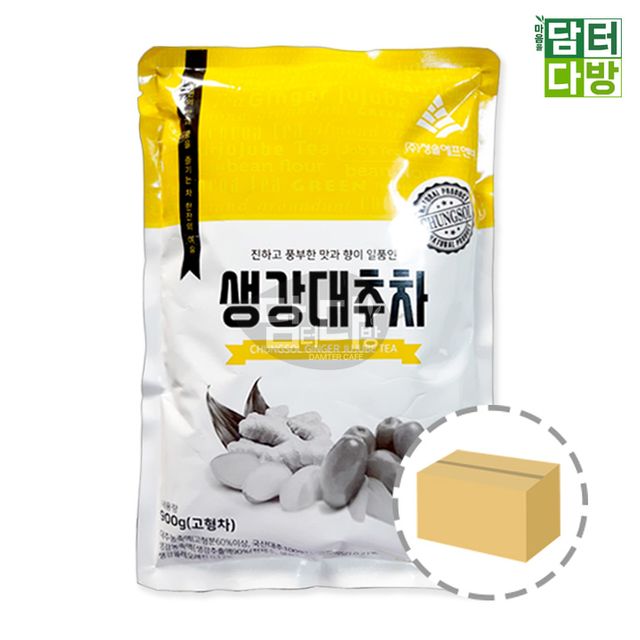 청솔 자판기용 생강대추차 900g 1BOX 12개입